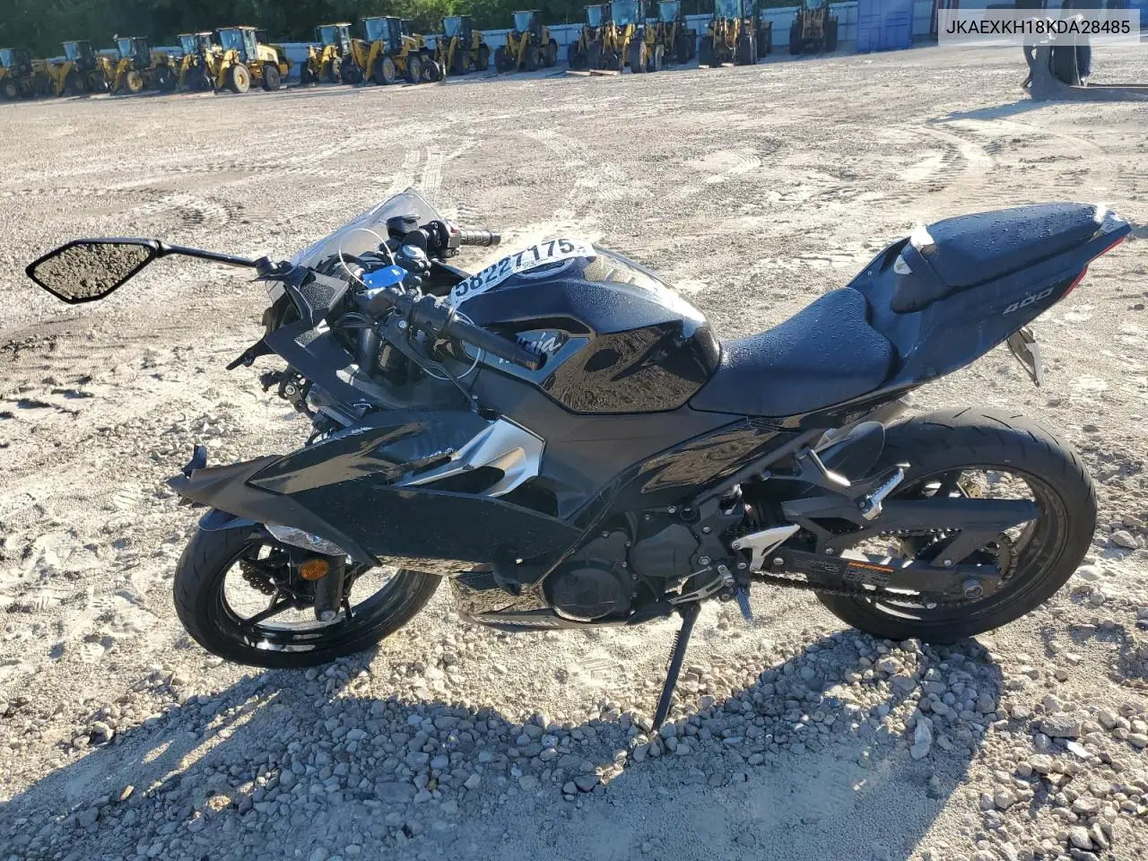 2019 Kawasaki Ex400 VIN: JKAEXKH18KDA28485 Lot: 58227175