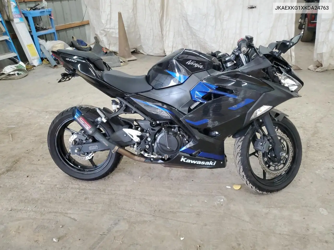 2019 Kawasaki Ex400 VIN: JKAEXKG1XKDA24763 Lot: 65938045