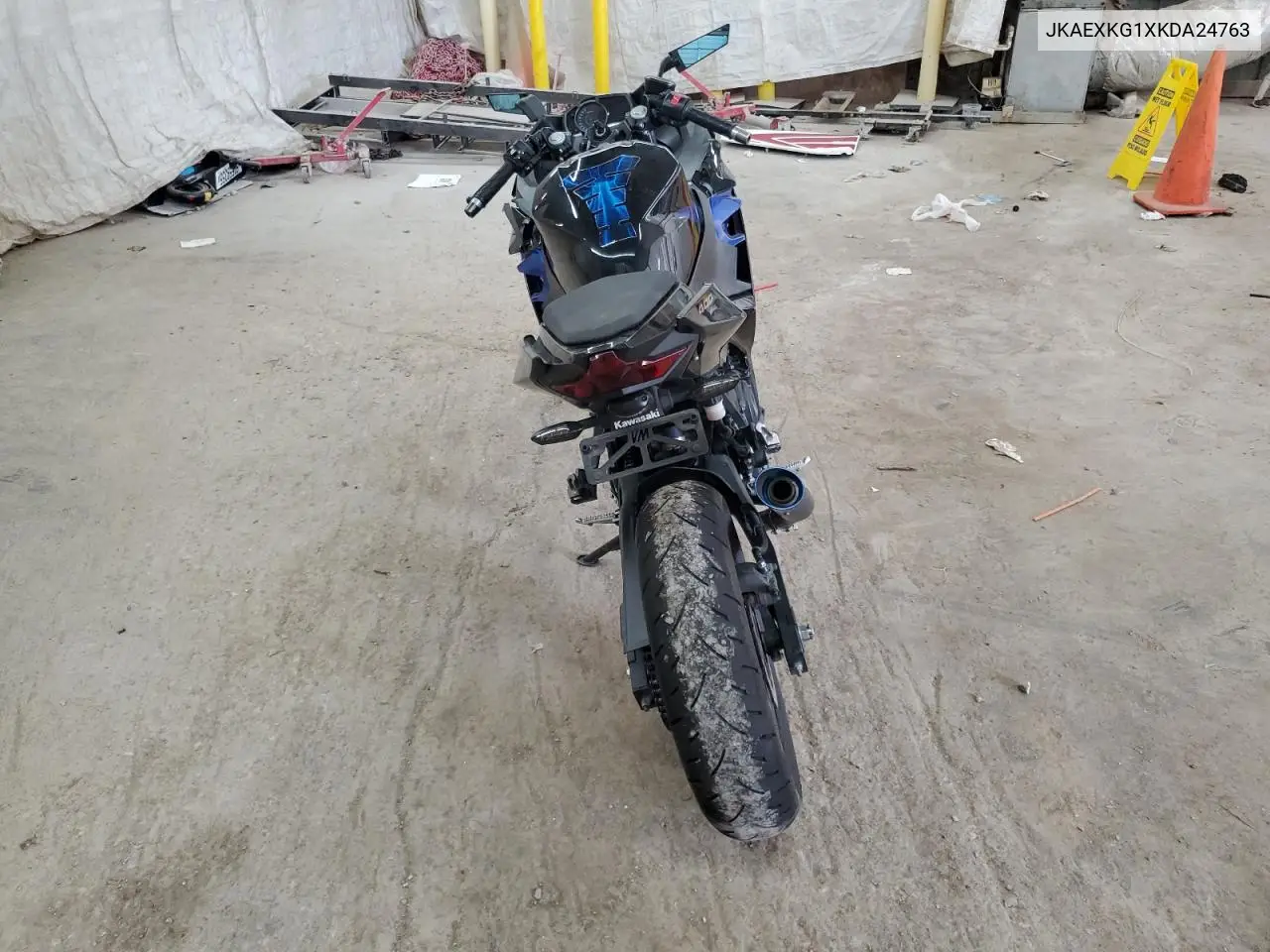 2019 Kawasaki Ex400 VIN: JKAEXKG1XKDA24763 Lot: 65938045