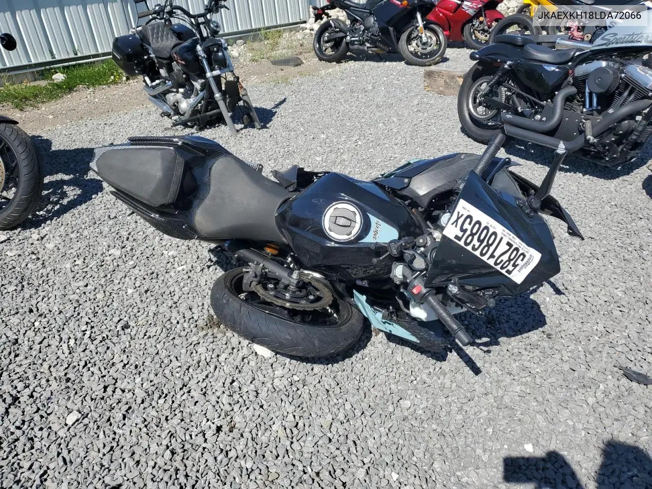 2020 Kawasaki Ex400 VIN: JKAEXKH18LDA72066 Lot: 58218685