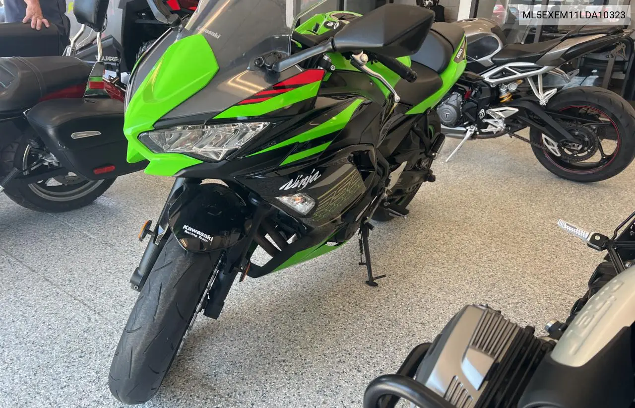 2020 Kawasaki Ex650 M VIN: ML5EXEM11LDA10323 Lot: 59740655