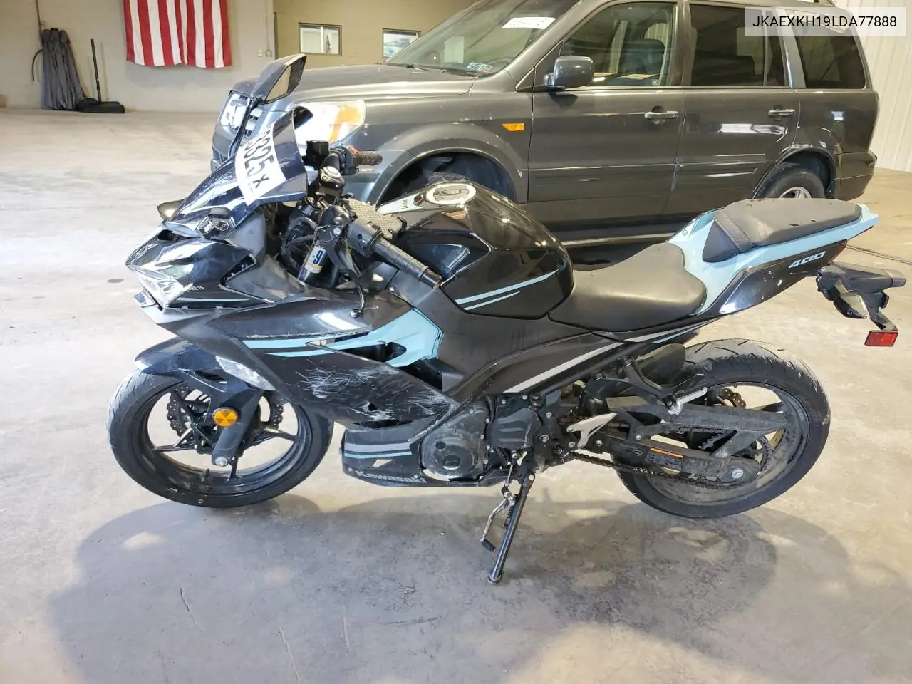 2020 Kawasaki Ex400 VIN: JKAEXKH19LDA77888 Lot: 66123325