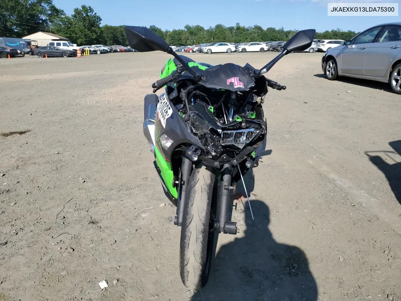 2020 Kawasaki Ex400 VIN: JKAEXKG13LDA75300 Lot: 66151035