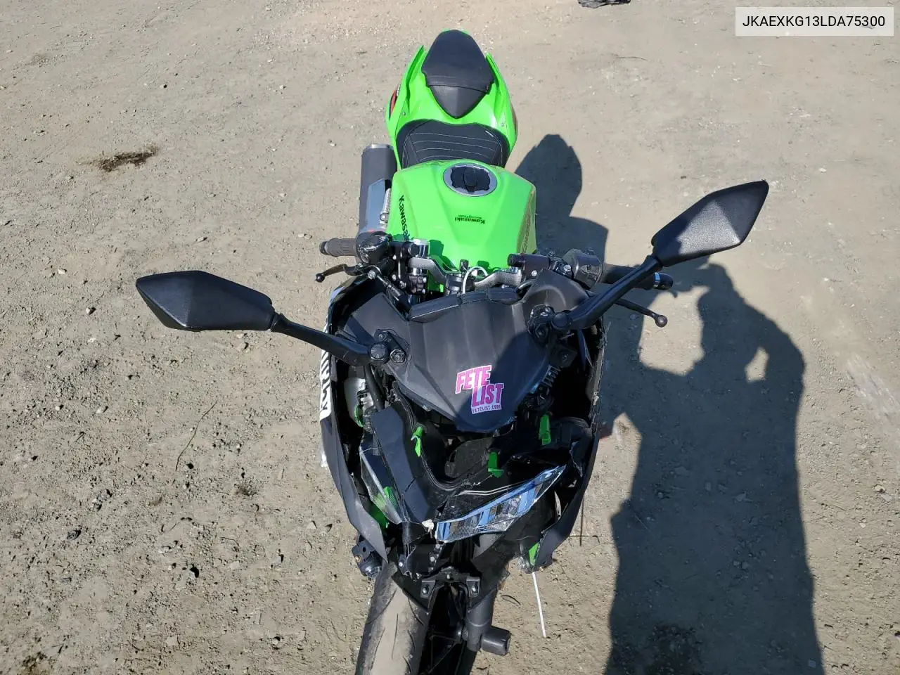 2020 Kawasaki Ex400 VIN: JKAEXKG13LDA75300 Lot: 66151035