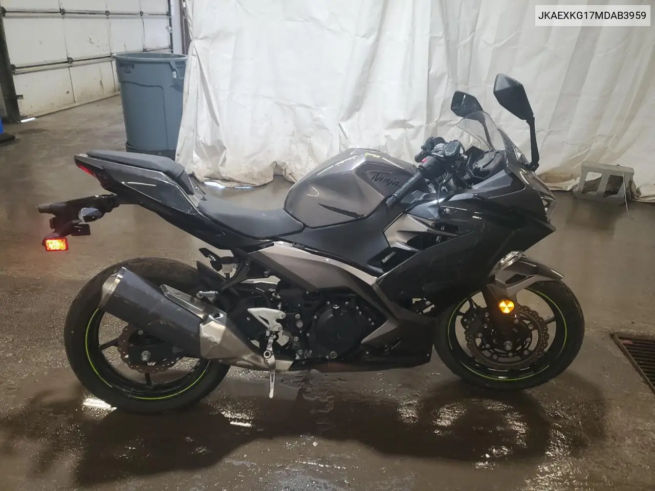 2021 Kawasaki Ex400 VIN: JKAEXKG17MDAB3959 Lot: 57085075
