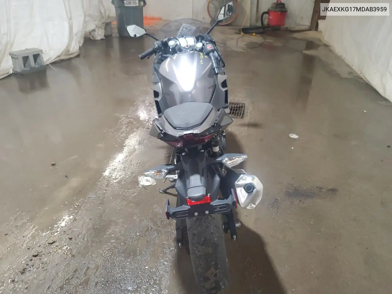 2021 Kawasaki Ex400 VIN: JKAEXKG17MDAB3959 Lot: 57085075