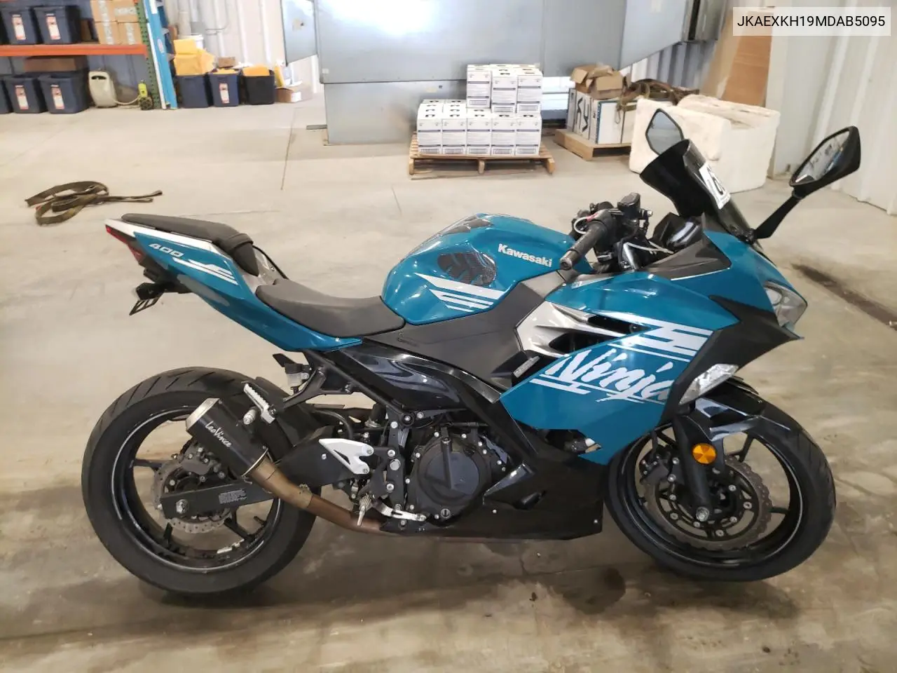 2021 Kawasaki Ex400 VIN: JKAEXKH19MDAB5095 Lot: 63482495