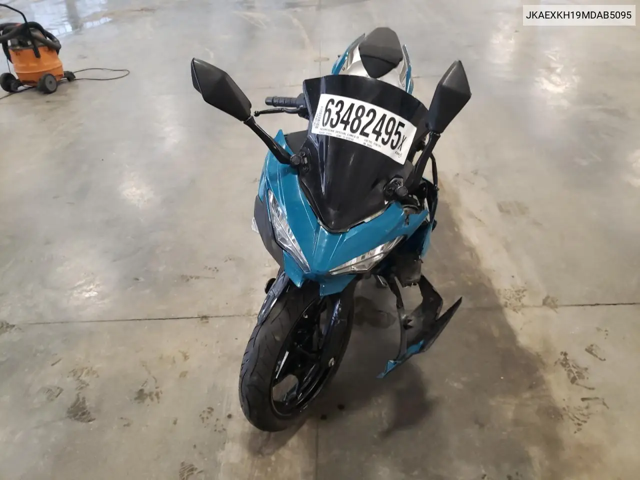 2021 Kawasaki Ex400 VIN: JKAEXKH19MDAB5095 Lot: 63482495