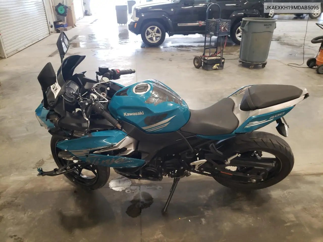2021 Kawasaki Ex400 VIN: JKAEXKH19MDAB5095 Lot: 63482495