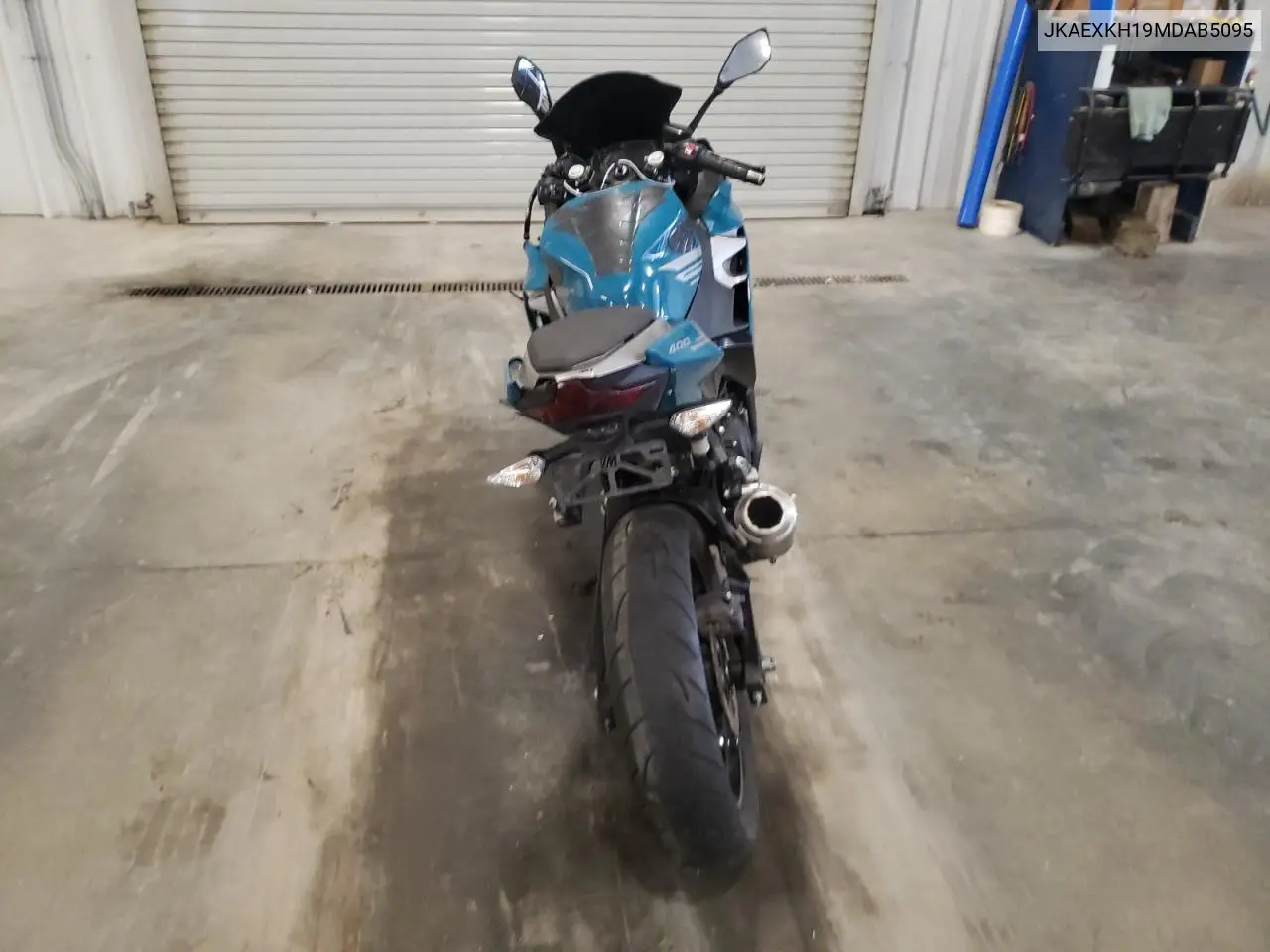 2021 Kawasaki Ex400 VIN: JKAEXKH19MDAB5095 Lot: 63482495