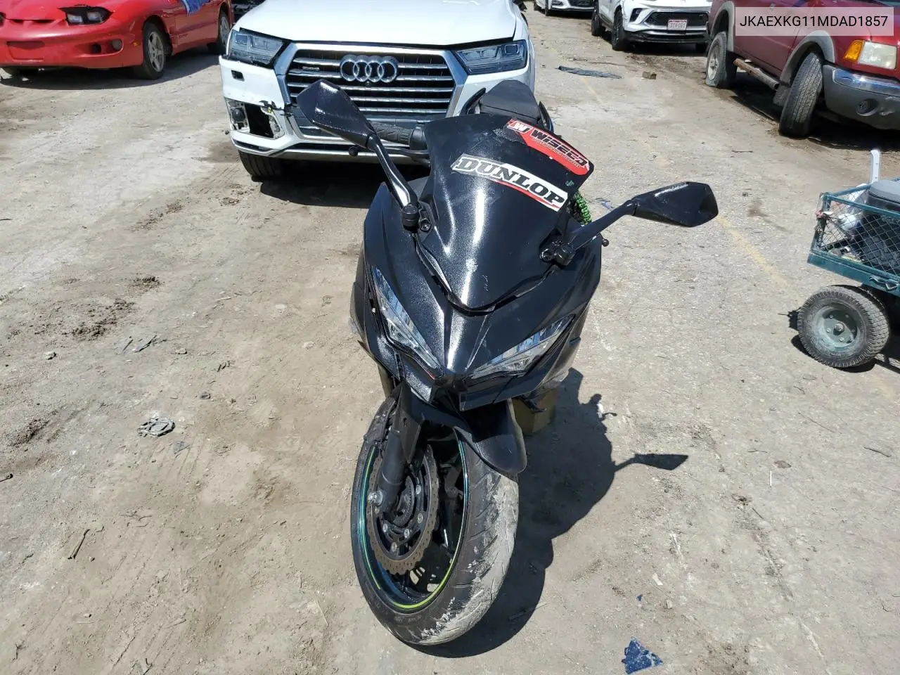 2021 Kawasaki Ex400 VIN: JKAEXKG11MDAD1857 Lot: 65922985