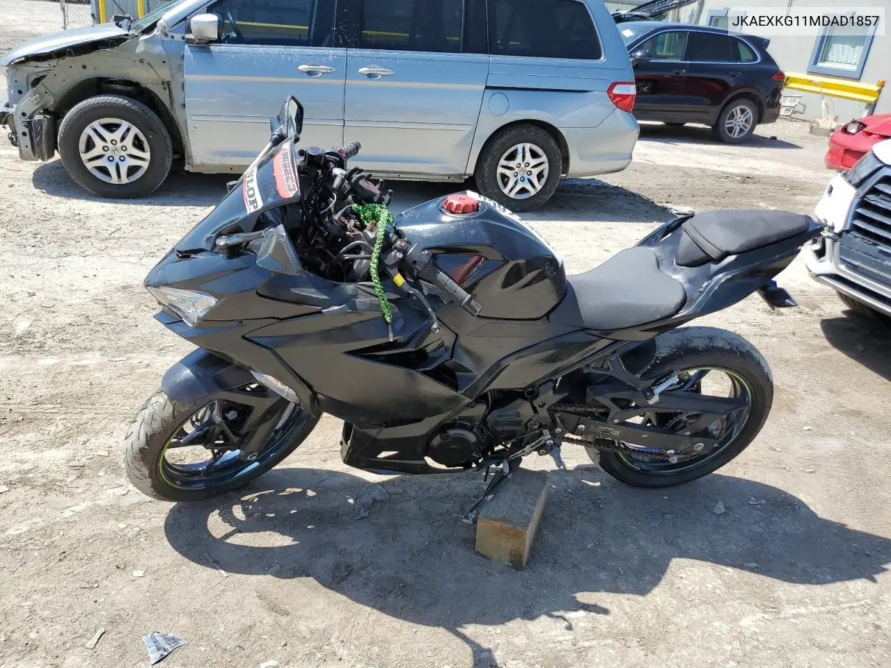 2021 Kawasaki Ex400 VIN: JKAEXKG11MDAD1857 Lot: 65922985