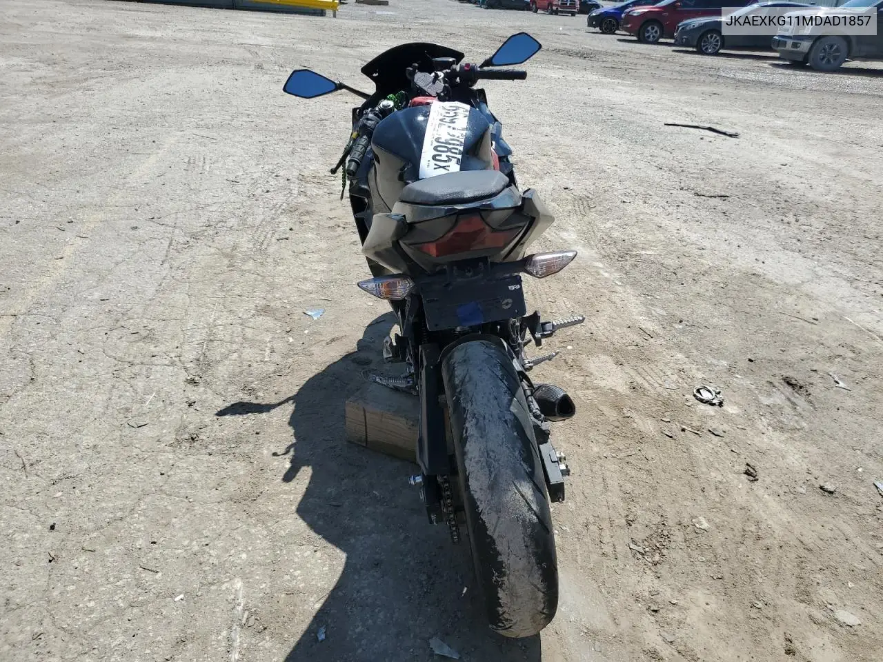 2021 Kawasaki Ex400 VIN: JKAEXKG11MDAD1857 Lot: 65922985