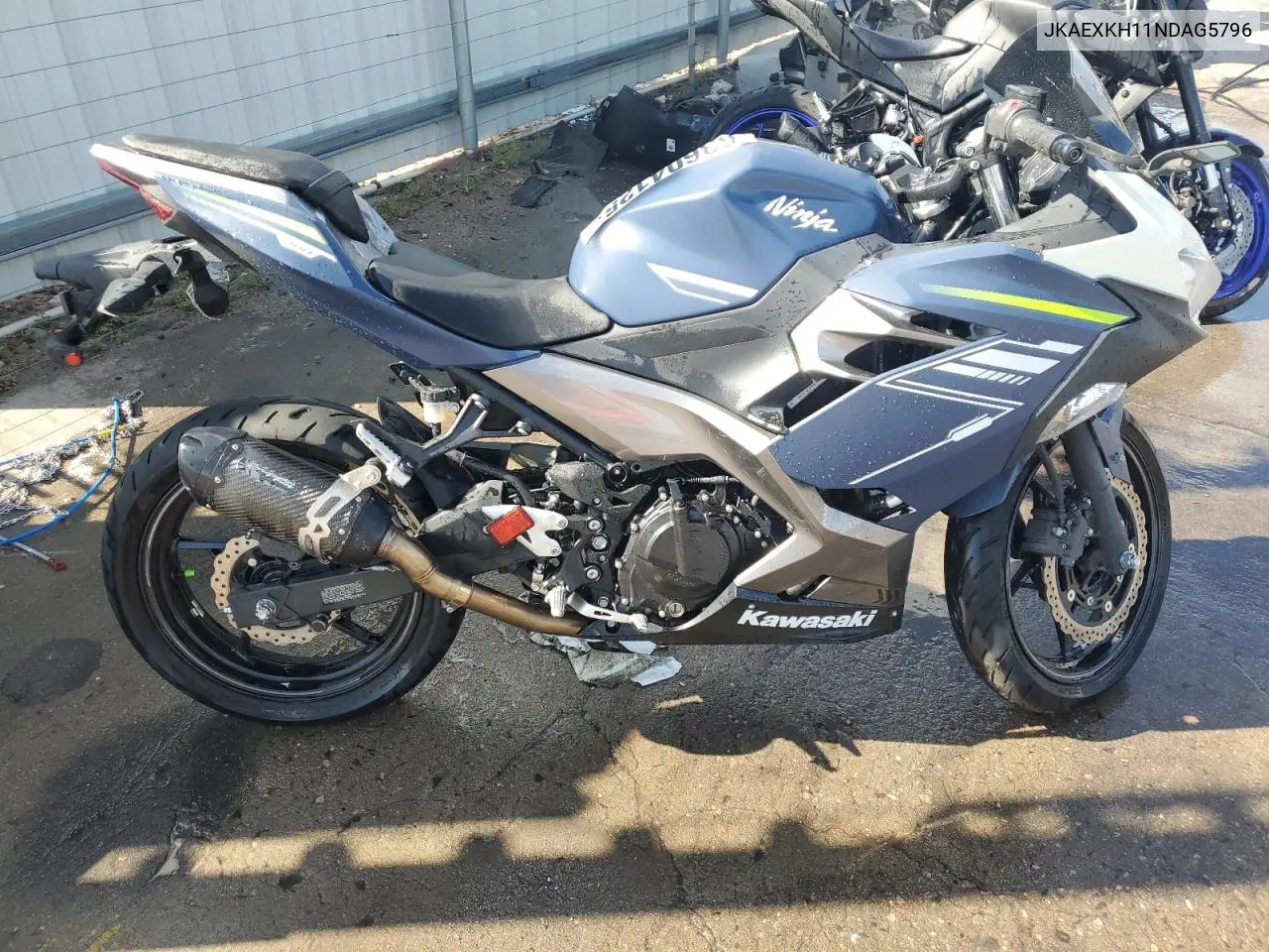 2022 Kawasaki Ex400 VIN: JKAEXKH11NDAG5796 Lot: 63604125