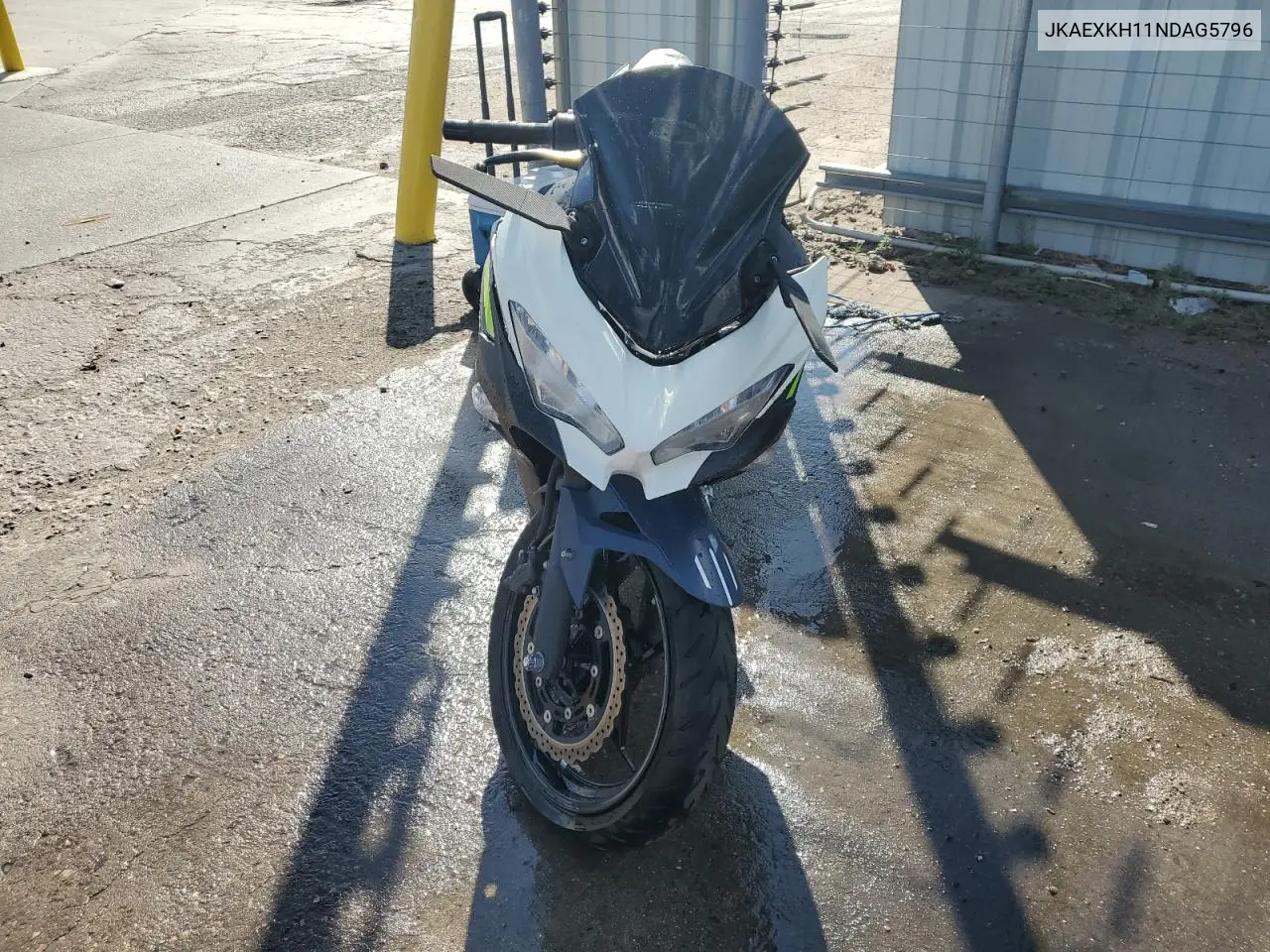 2022 Kawasaki Ex400 VIN: JKAEXKH11NDAG5796 Lot: 63604125