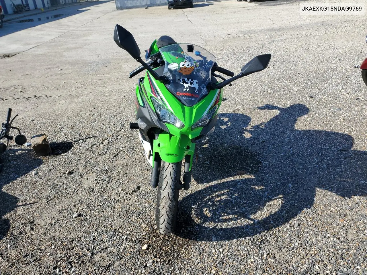 2022 Kawasaki Ex400 VIN: JKAEXKG15NDAG9769 Lot: 65050075