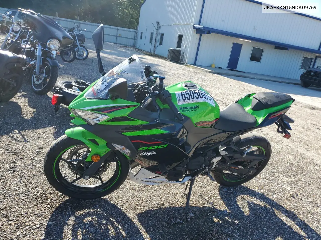2022 Kawasaki Ex400 VIN: JKAEXKG15NDAG9769 Lot: 65050075