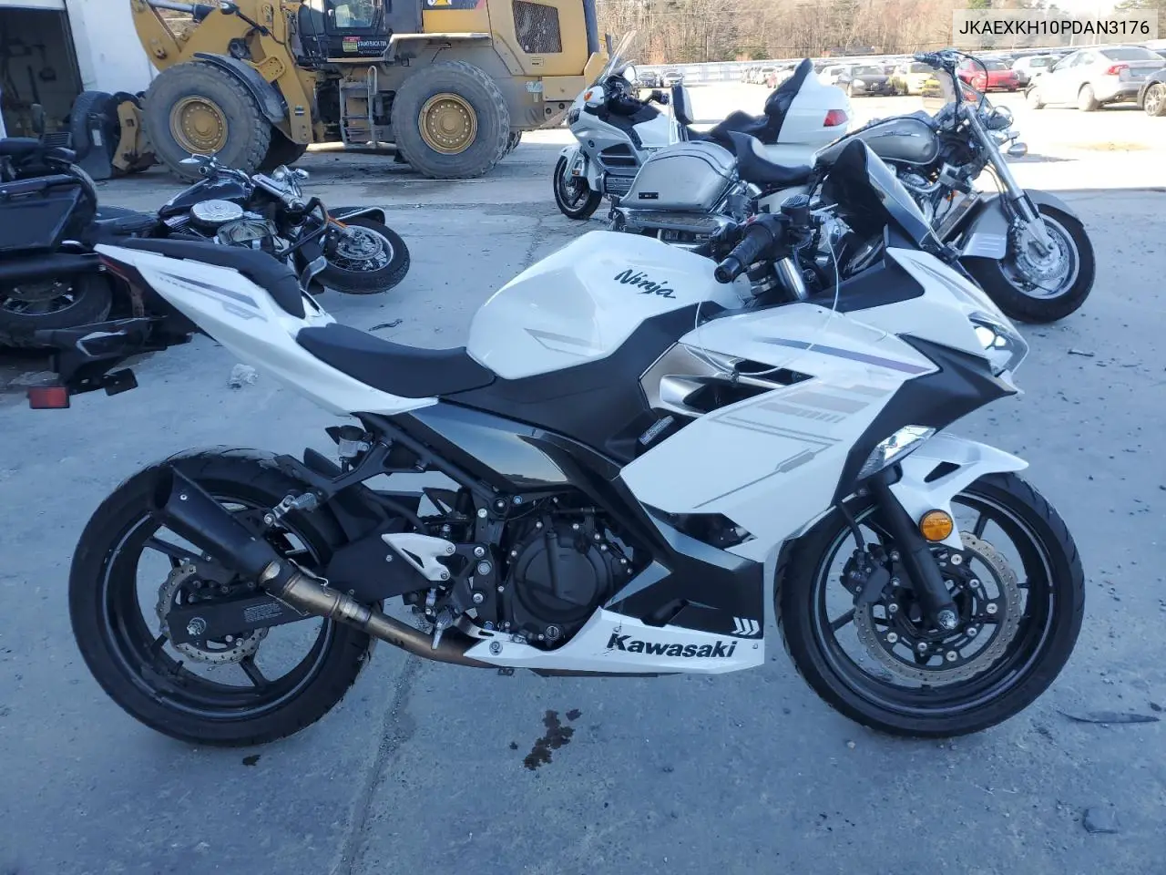 2023 Kawasaki Ex400 VIN: JKAEXKH10PDAN3176 Lot: 49471635