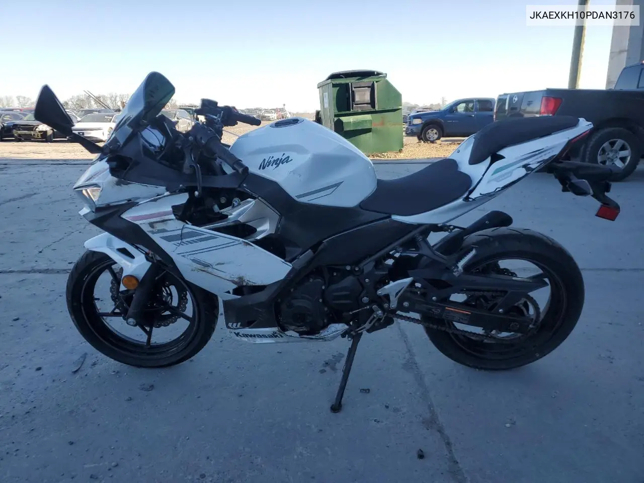 2023 Kawasaki Ex400 VIN: JKAEXKH10PDAN3176 Lot: 49471635