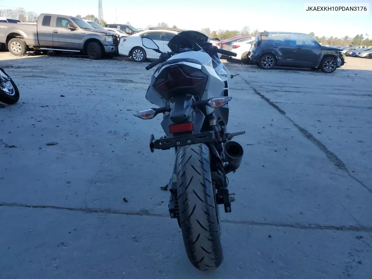 2023 Kawasaki Ex400 VIN: JKAEXKH10PDAN3176 Lot: 49471635