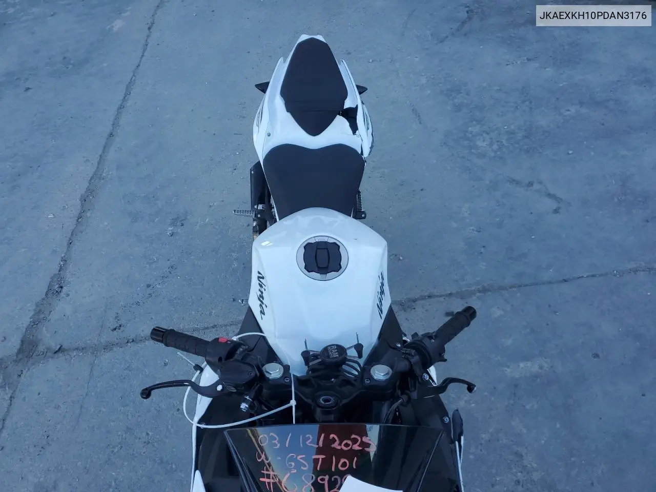 2023 Kawasaki Ex400 VIN: JKAEXKH10PDAN3176 Lot: 49471635