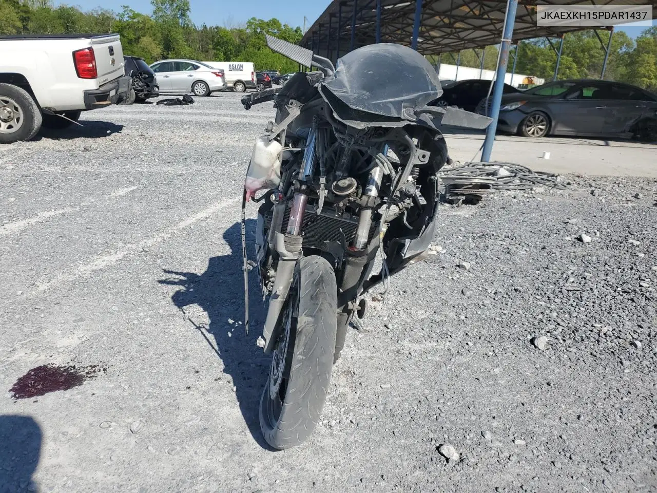 2023 Kawasaki Ex400 VIN: JKAEXKH15PDAR1437 Lot: 52521205