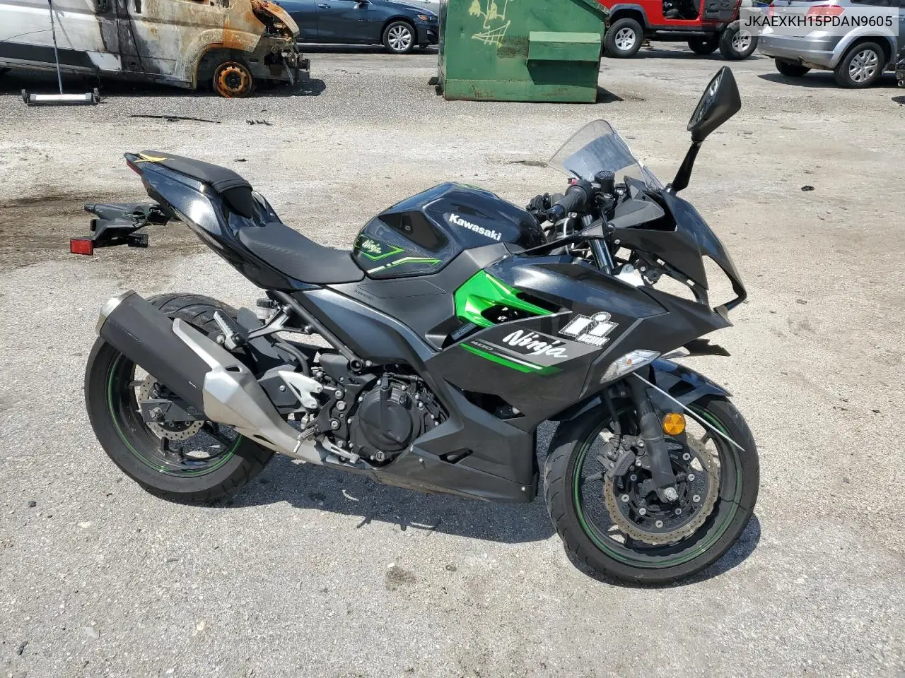 2023 Kawasaki Ex400 VIN: JKAEXKH15PDAN9605 Lot: 52602805