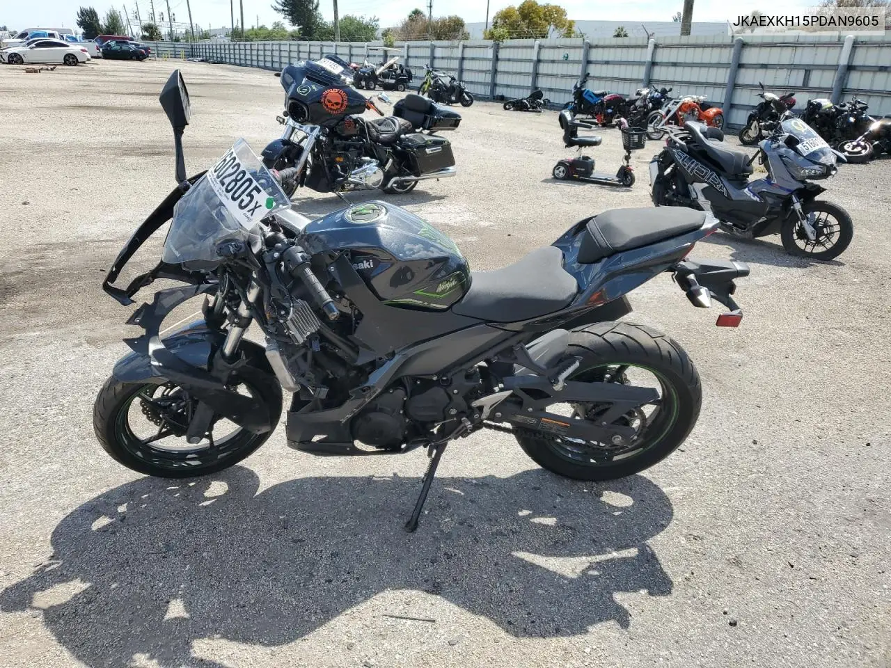 2023 Kawasaki Ex400 VIN: JKAEXKH15PDAN9605 Lot: 52602805