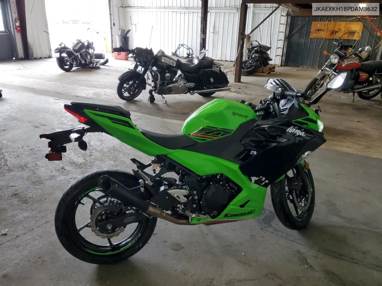 2023 Kawasaki Ex400 VIN: JKAEXKH18PDAM8632 Lot: 57575035