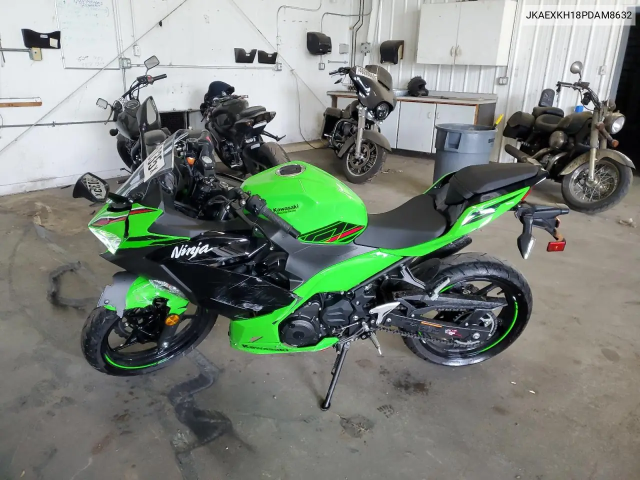 2023 Kawasaki Ex400 VIN: JKAEXKH18PDAM8632 Lot: 57575035