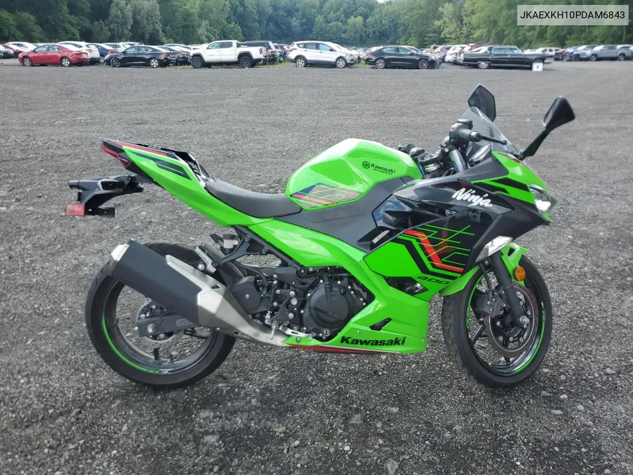 2023 Kawasaki Ex400 VIN: JKAEXKH10PDAM6843 Lot: 64038415
