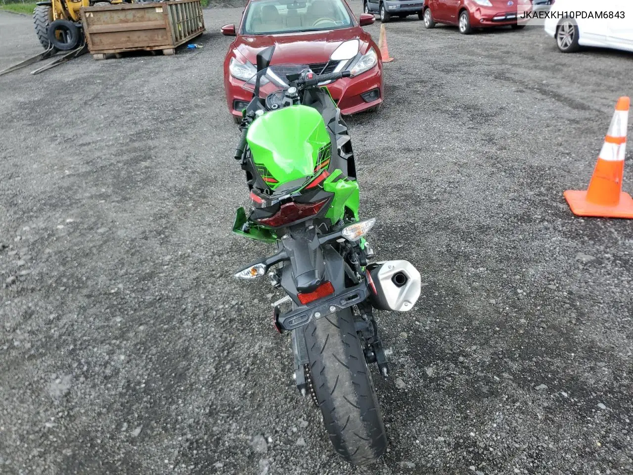 2023 Kawasaki Ex400 VIN: JKAEXKH10PDAM6843 Lot: 64038415