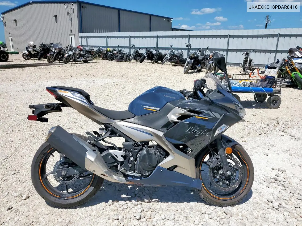 2023 Kawasaki Ex400 VIN: JKAEXKG18PDAR8416 Lot: 65408845
