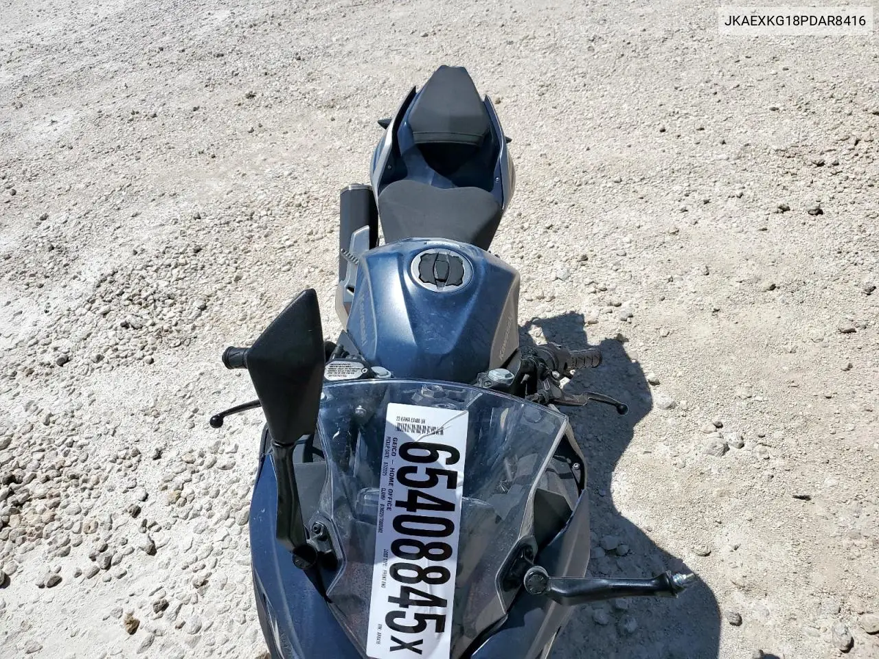2023 Kawasaki Ex400 VIN: JKAEXKG18PDAR8416 Lot: 65408845