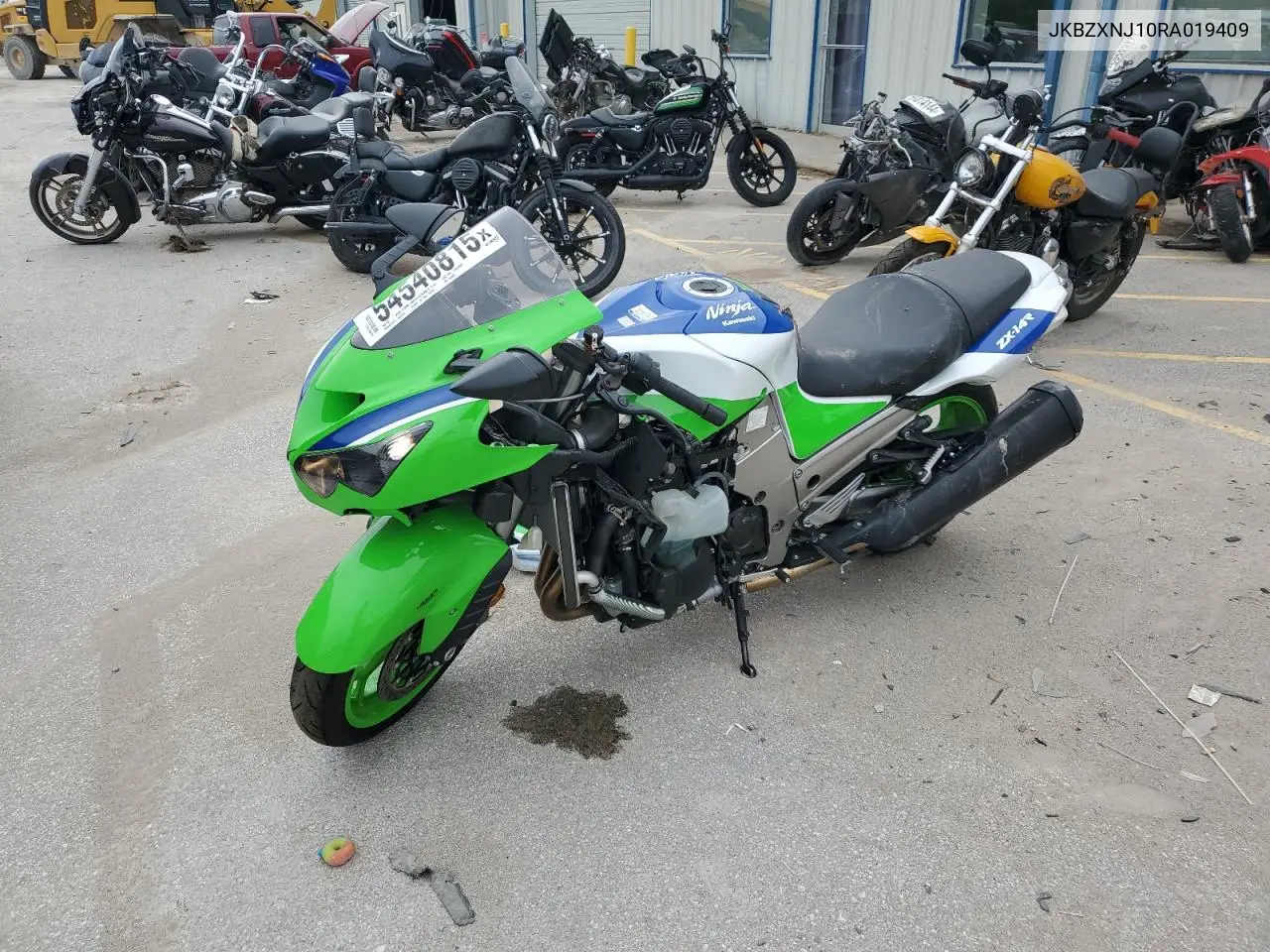 2024 Kawasaki Zx1400 J VIN: JKBZXNJ10RA019409 Lot: 54540815