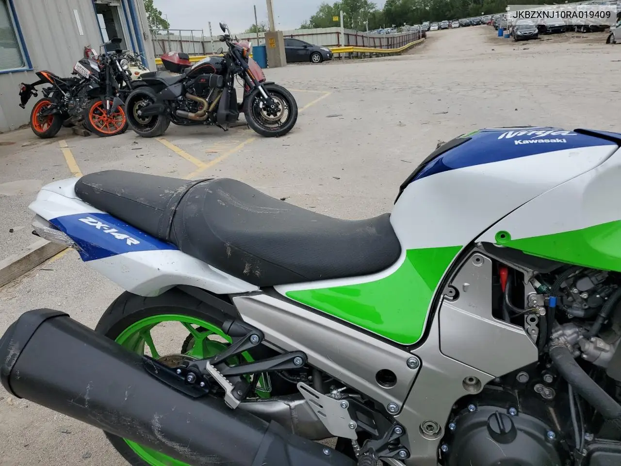 2024 Kawasaki Zx1400 J VIN: JKBZXNJ10RA019409 Lot: 54540815