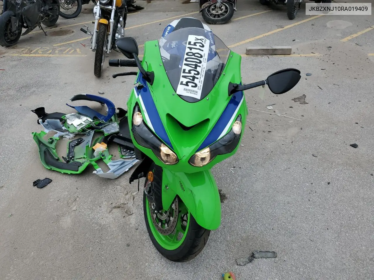 2024 Kawasaki Zx1400 J VIN: JKBZXNJ10RA019409 Lot: 54540815