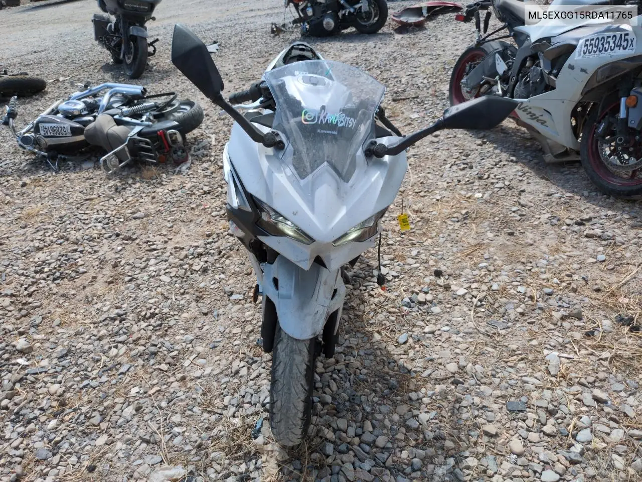 2024 Kawasaki Ex500 VIN: ML5EXGG15RDA11765 Lot: 64852675