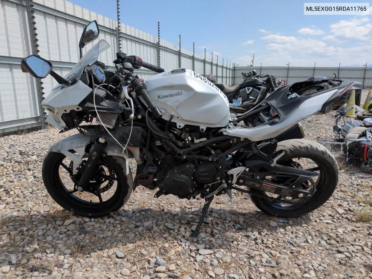 2024 Kawasaki Ex500 VIN: ML5EXGG15RDA11765 Lot: 64852675
