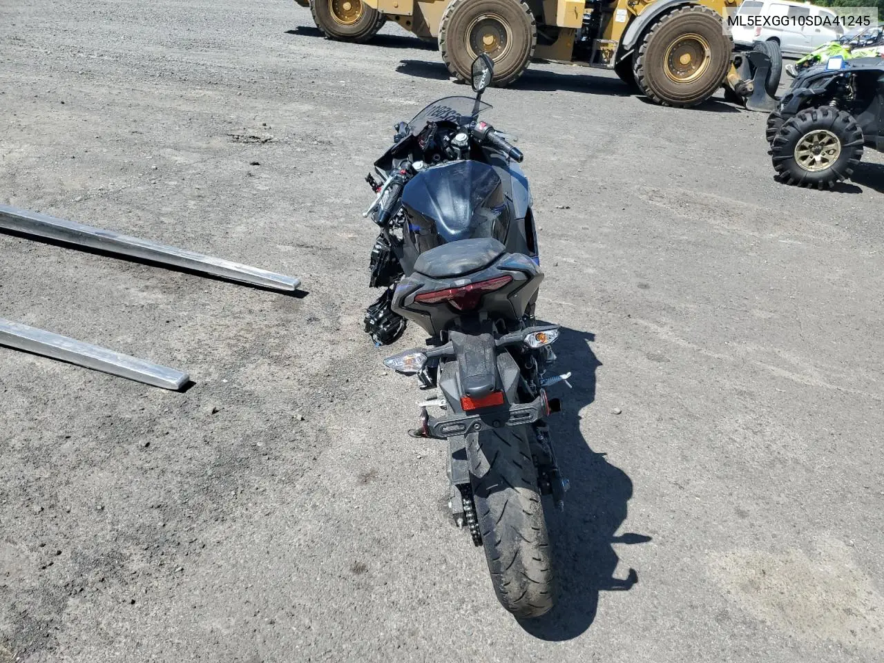 2025 Kawasaki Ex500 VIN: ML5EXGG10SDA41245 Lot: 62691165