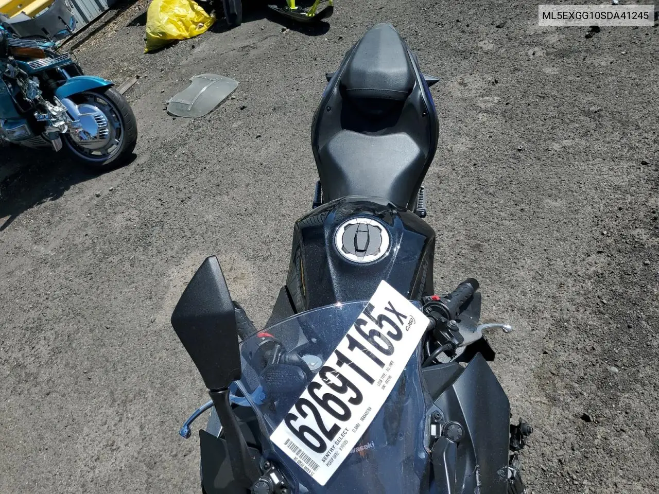 2025 Kawasaki Ex500 VIN: ML5EXGG10SDA41245 Lot: 62691165