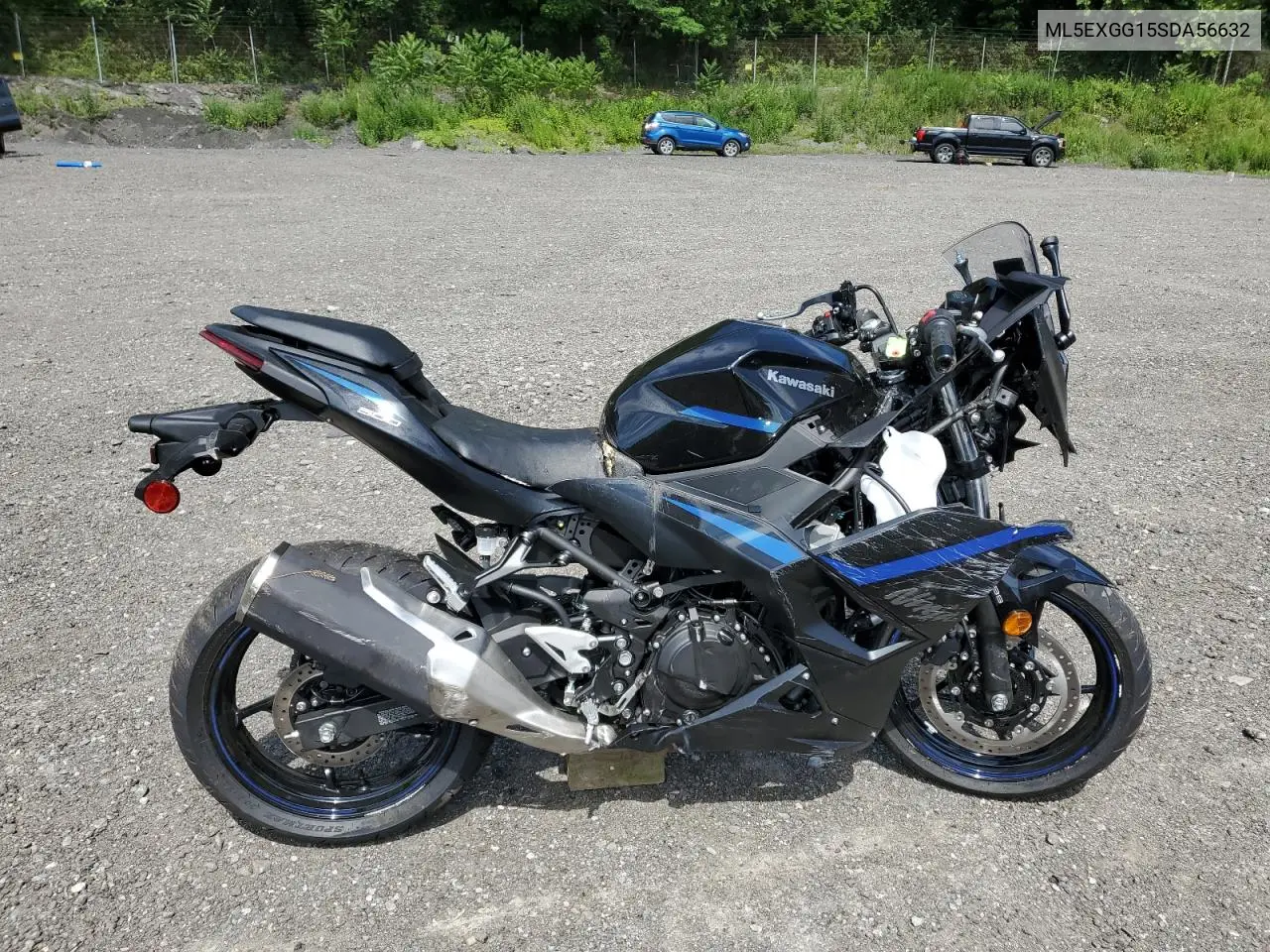 2025 Kawasaki Ex500 VIN: ML5EXGG15SDA56632 Lot: 65064755