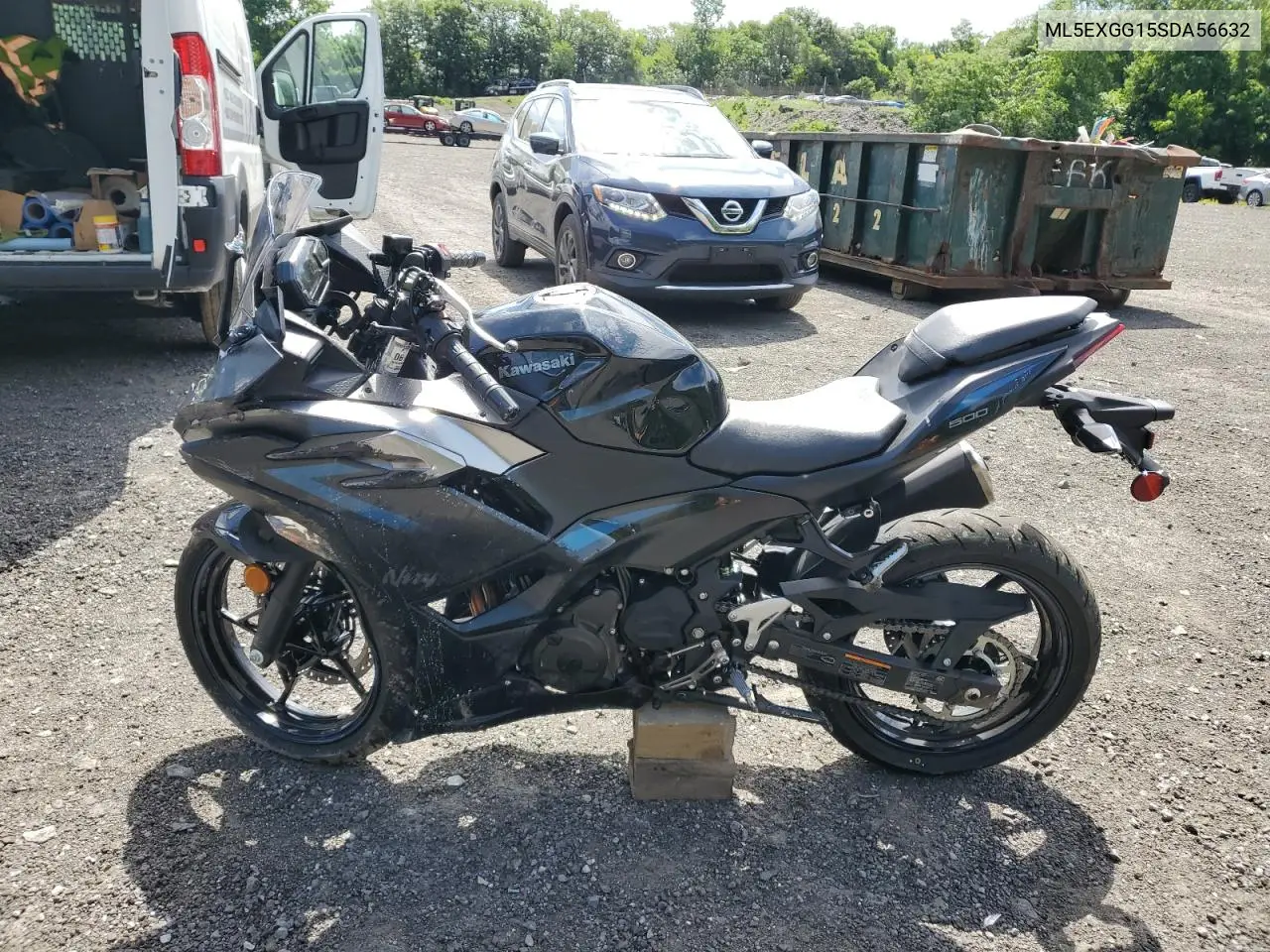 2025 Kawasaki Ex500 VIN: ML5EXGG15SDA56632 Lot: 65064755