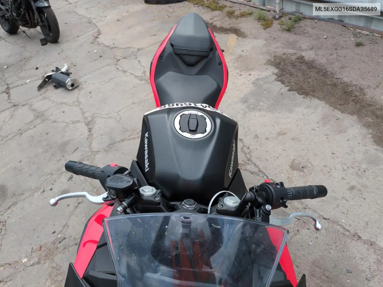 2025 Kawasaki Ex500 VIN: ML5EXGG16SDA35689 Lot: 65416985