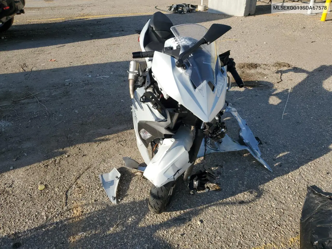 2025 Kawasaki Ex500 VIN: ML5EXGG13SDA67578 Lot: 65551265