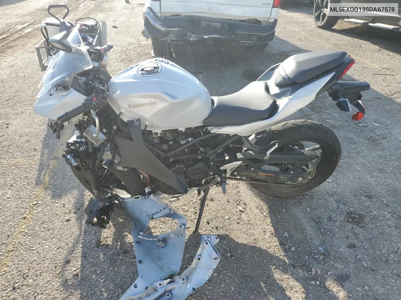 2025 Kawasaki Ex500 VIN: ML5EXGG13SDA67578 Lot: 65551265