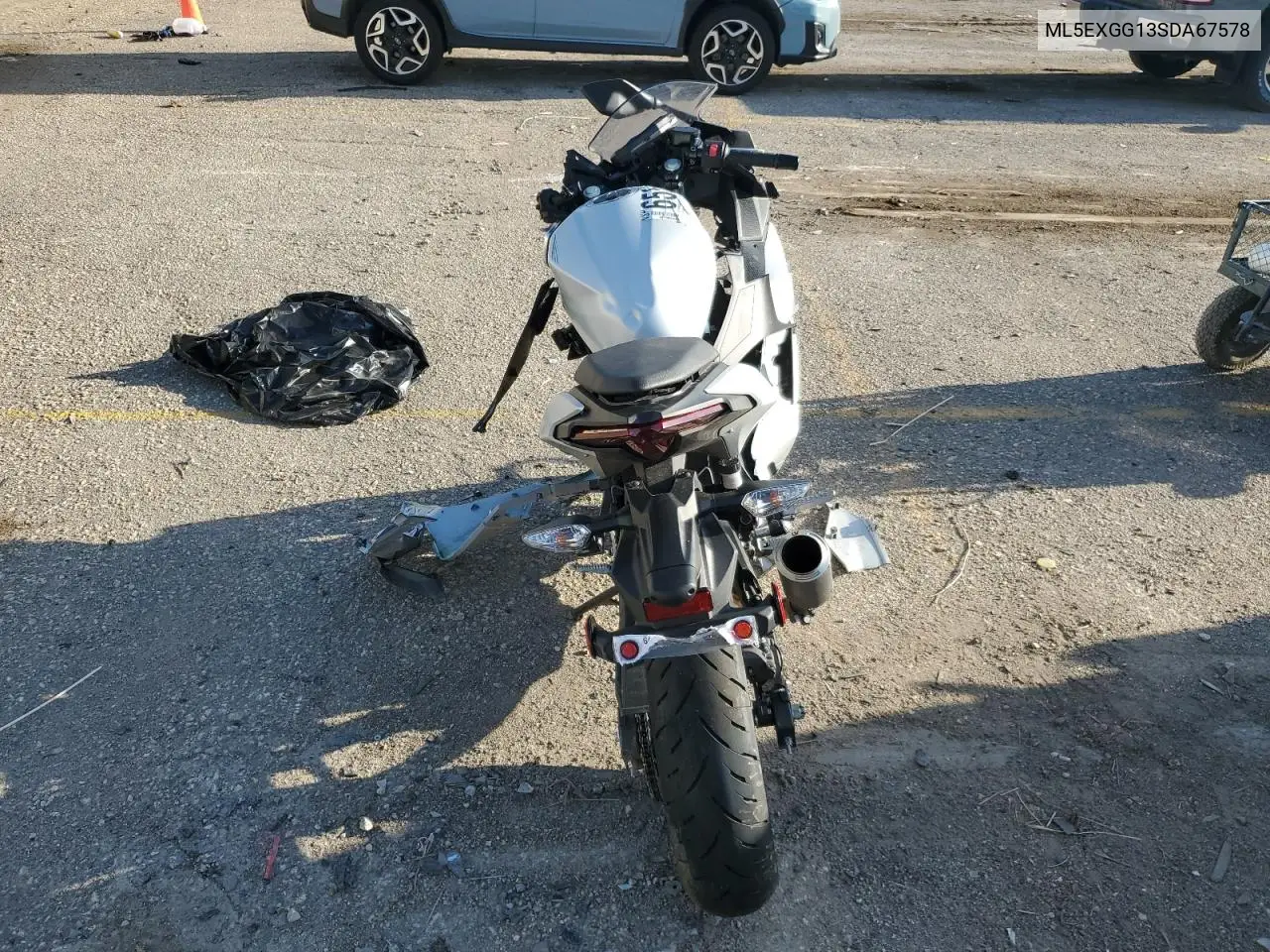 2025 Kawasaki Ex500 VIN: ML5EXGG13SDA67578 Lot: 65551265