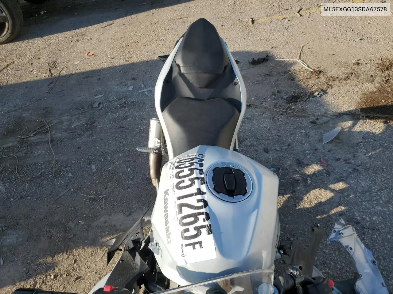 2025 Kawasaki Ex500 VIN: ML5EXGG13SDA67578 Lot: 65551265