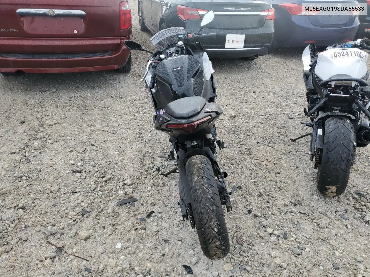 2025 Kawasaki Ex500 VIN: ML5EXGG19SDA55533 Lot: 65961485