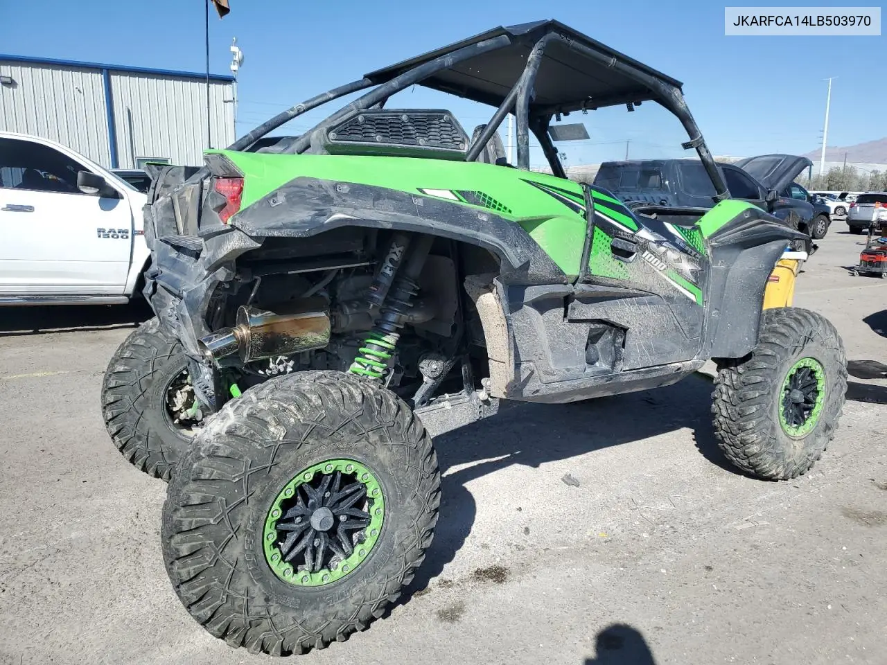2020 Kawasaki Krf 1000 A VIN: JKARFCA14LB503970 Lot: 47223615
